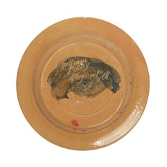 Quentin Bell & Vicky Walton Fulham Pottery Plate, 20th Century