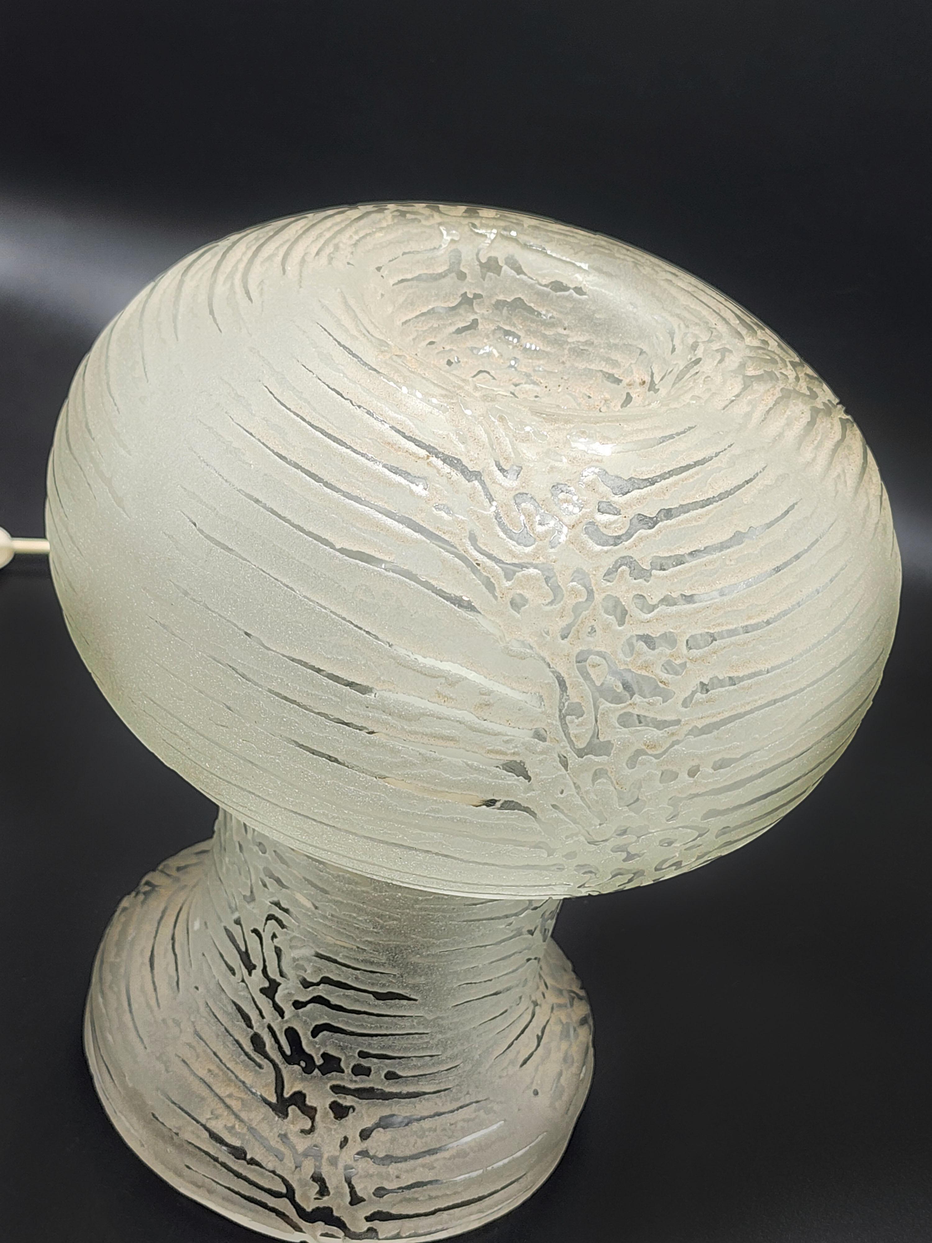Mid-Century Modern Querandi Art Glass Lamp, 1950s For Sale