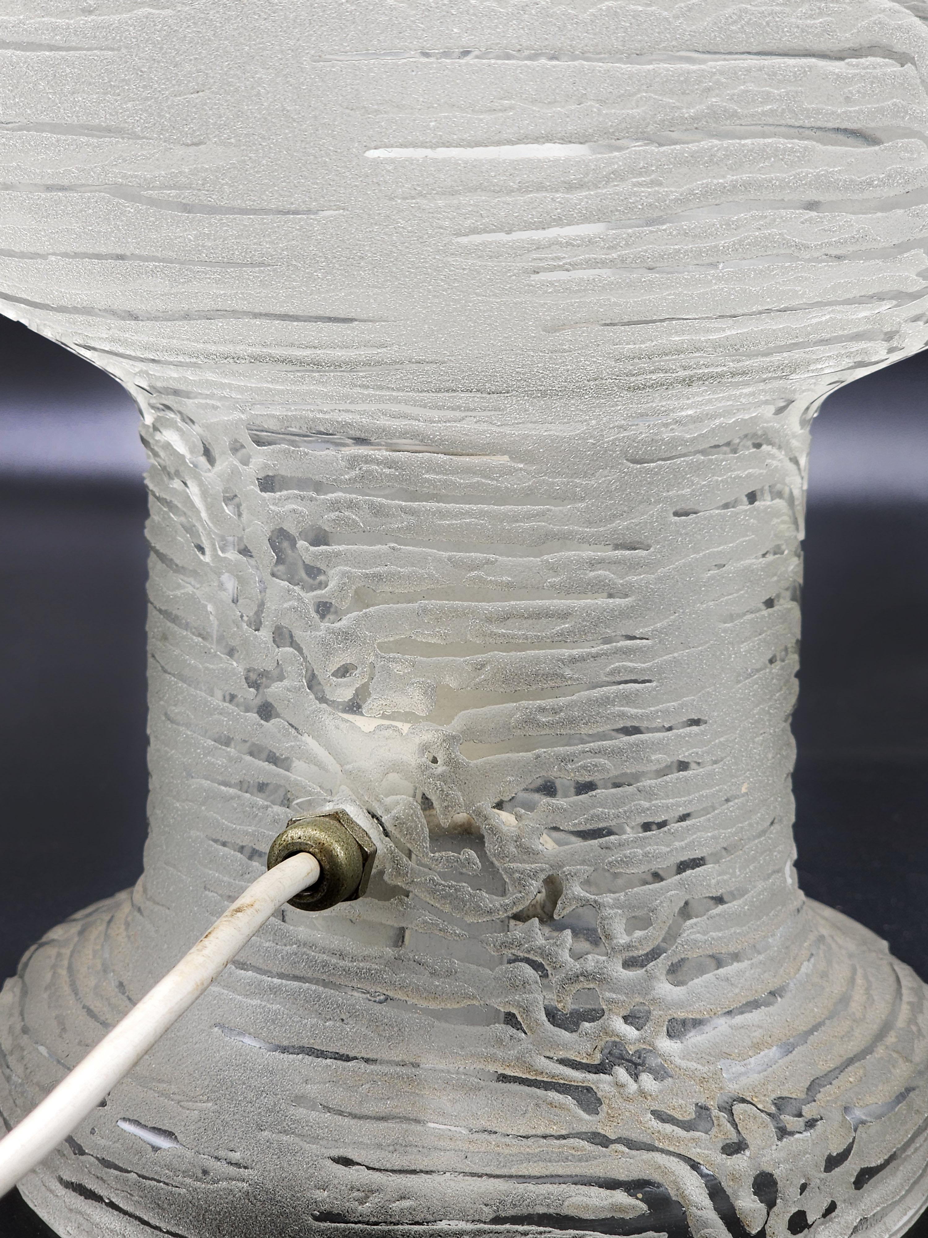 Argentine Querandi Art Glass Lamp, 1950s For Sale