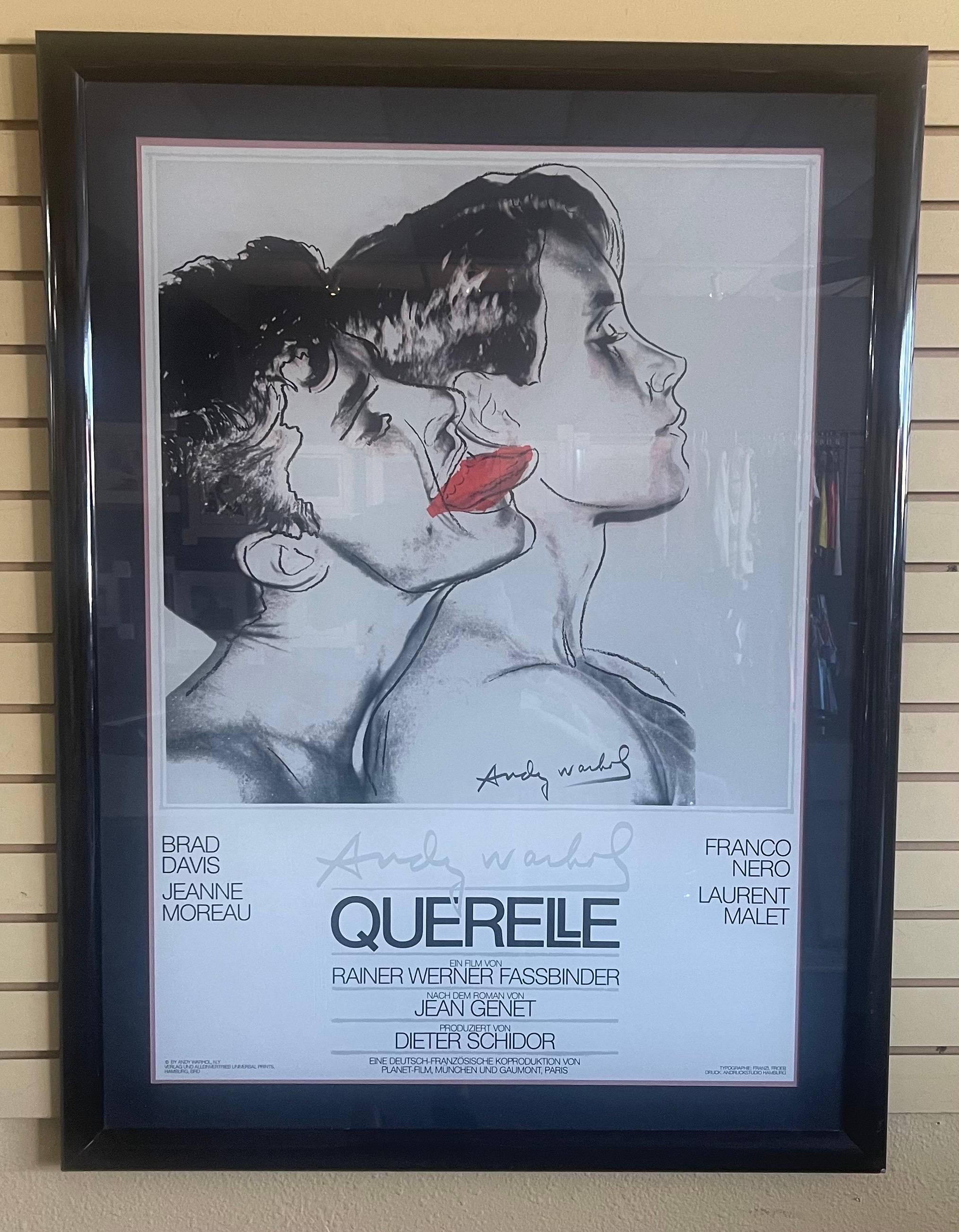 Querelle A27 „Weiß“ Paraventdruck von Andy Warhol (20. Jahrhundert) im Angebot