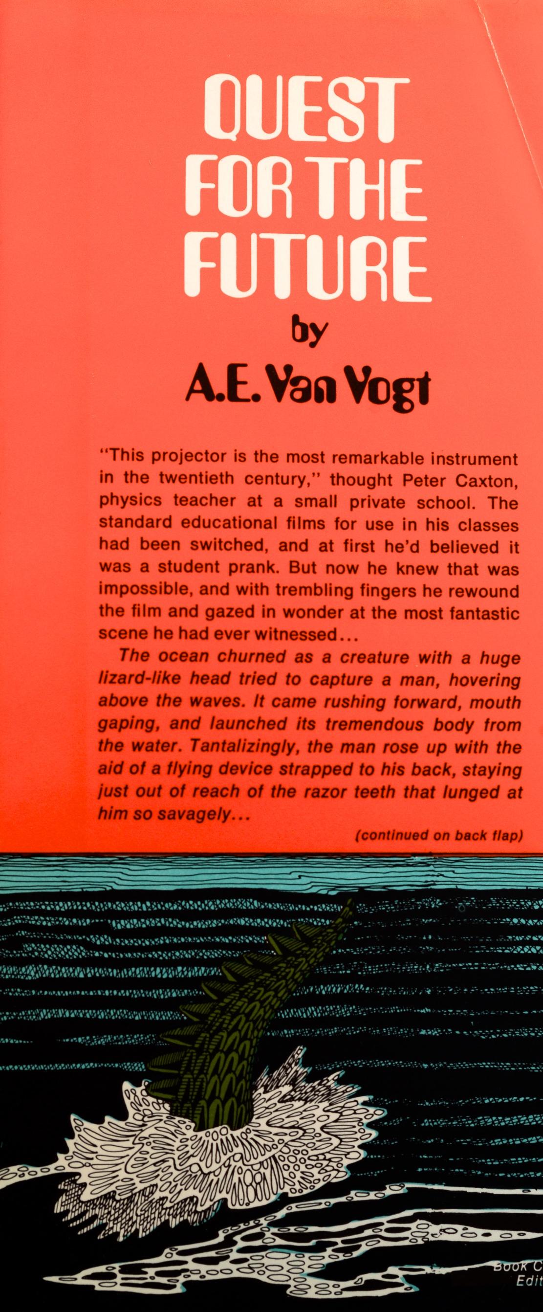 Américain Quest for the Future par A. E. Van Vogt:: première édition BCE en vente
