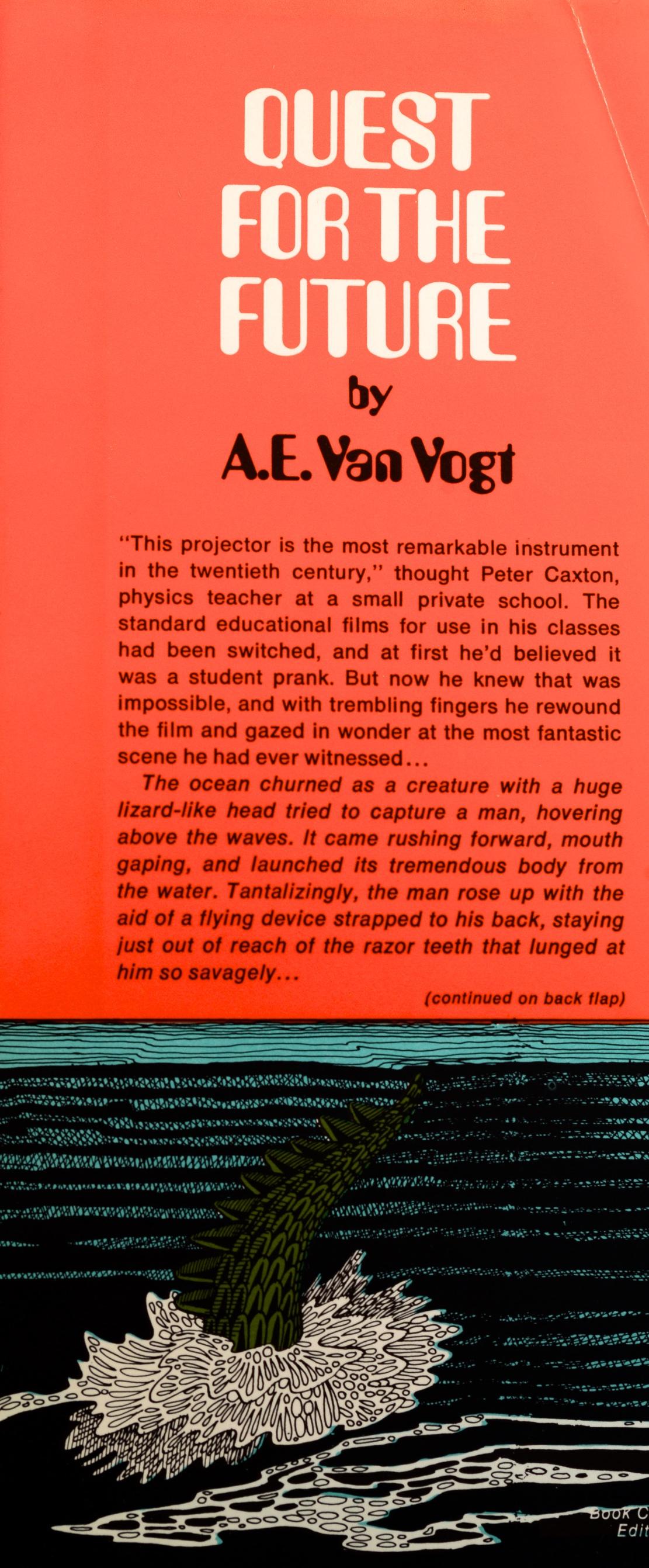 American Quest for the Future by A. E. Van Vogt, First Edition BCE For Sale