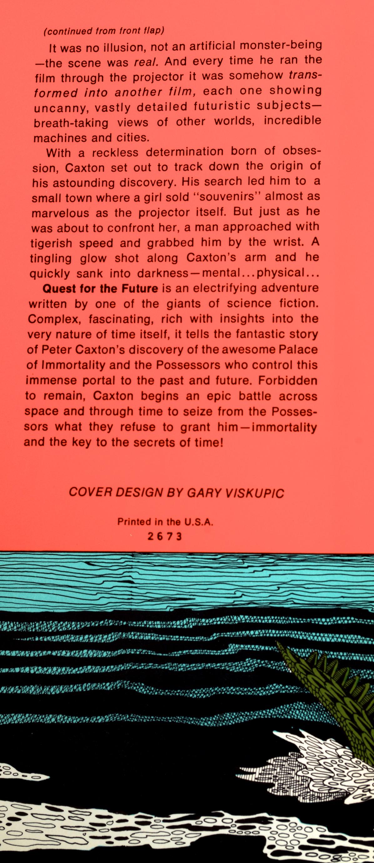 Quest for the Future par A. E. Van Vogt:: première édition BCE Bon état - En vente à valatie, NY