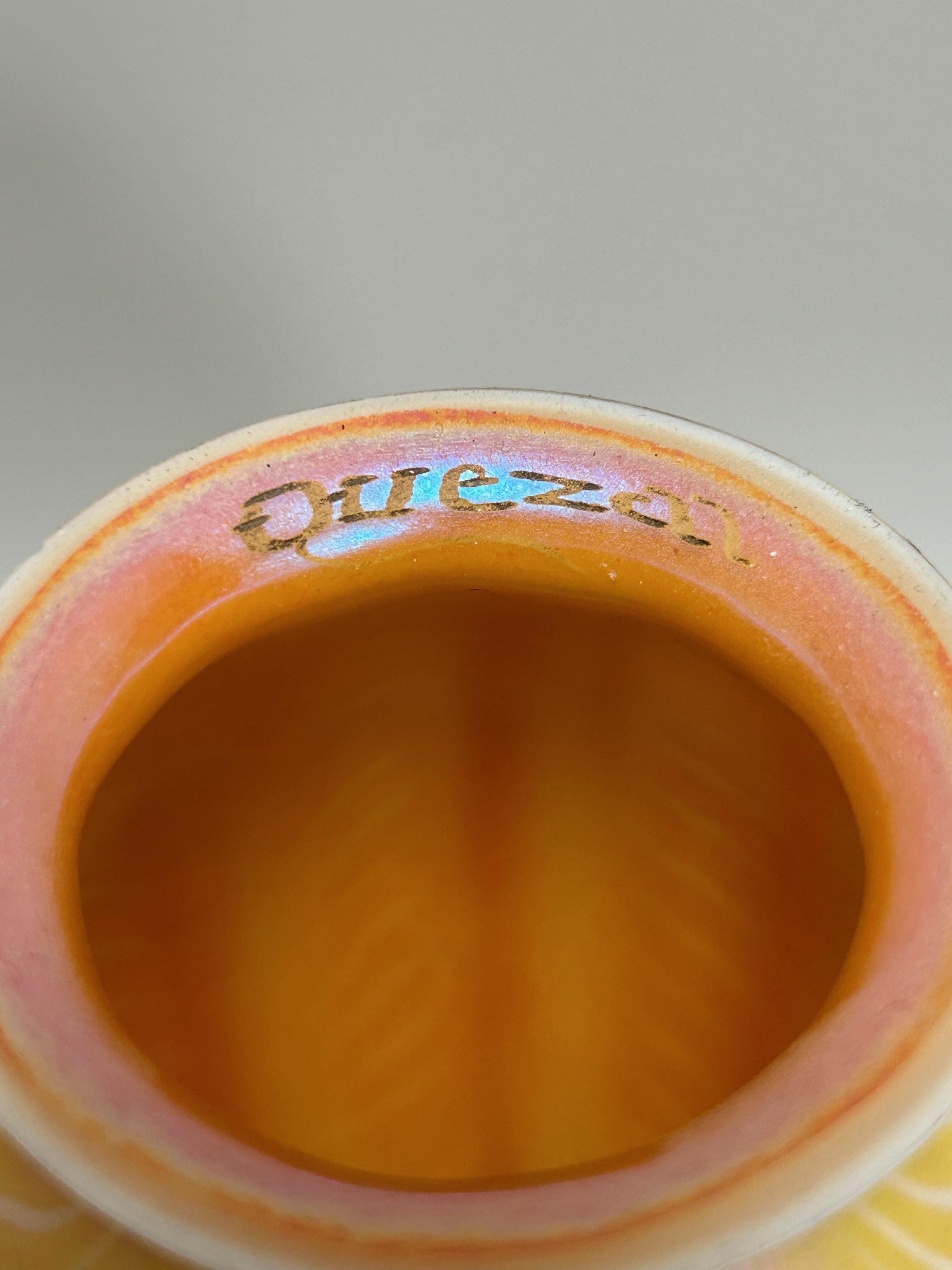 Quezal Art Nouveau Lamp For Sale 2
