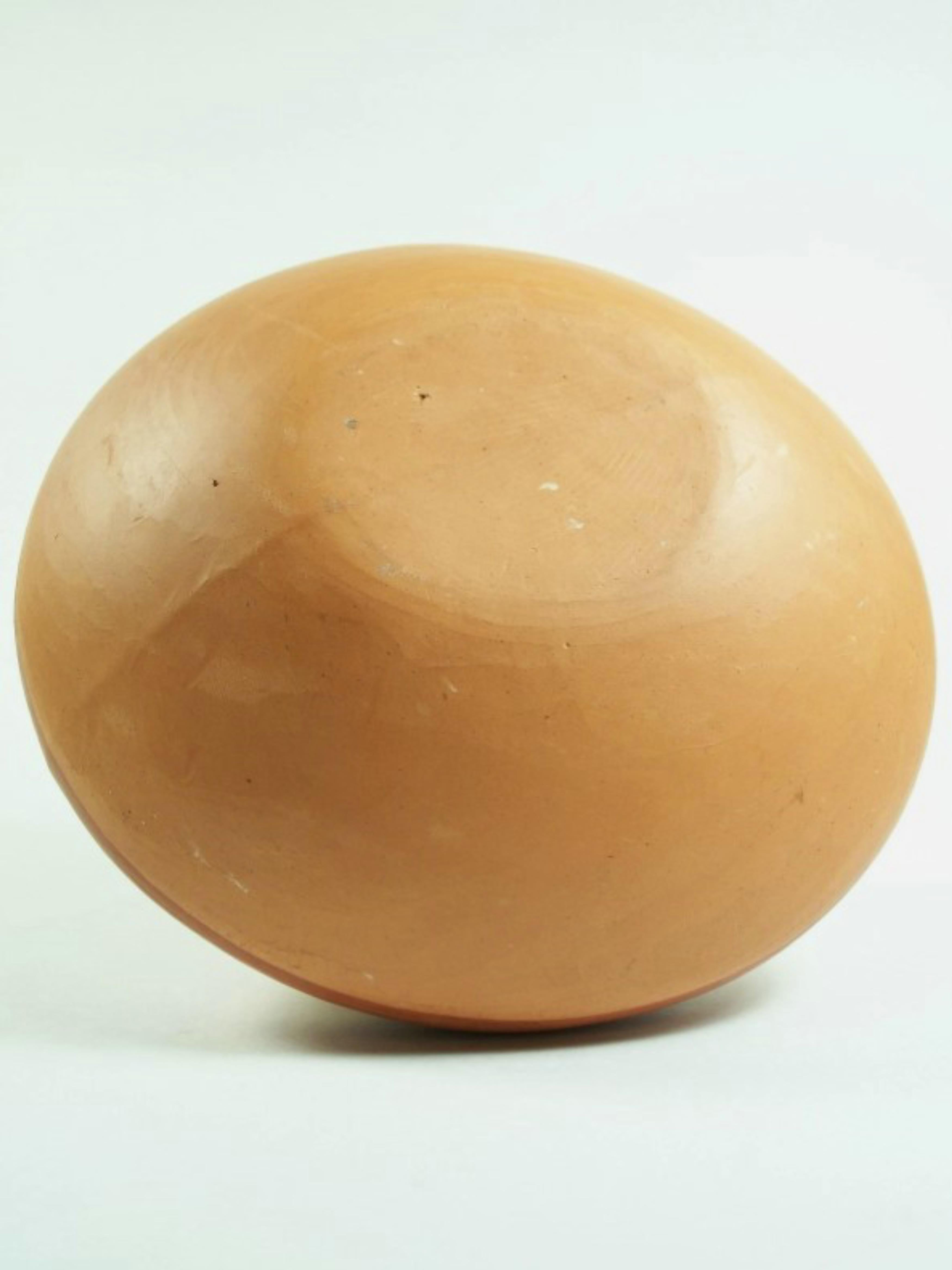 Olla de Cerámica de Arte Popular Pintada a Mano Quibor Lara - Venezuela - Finales Siglo XX siglo XX en venta