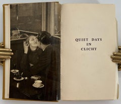 Quiet Days in Clichy by Henry Miller / Photographs by BRASSAÏ