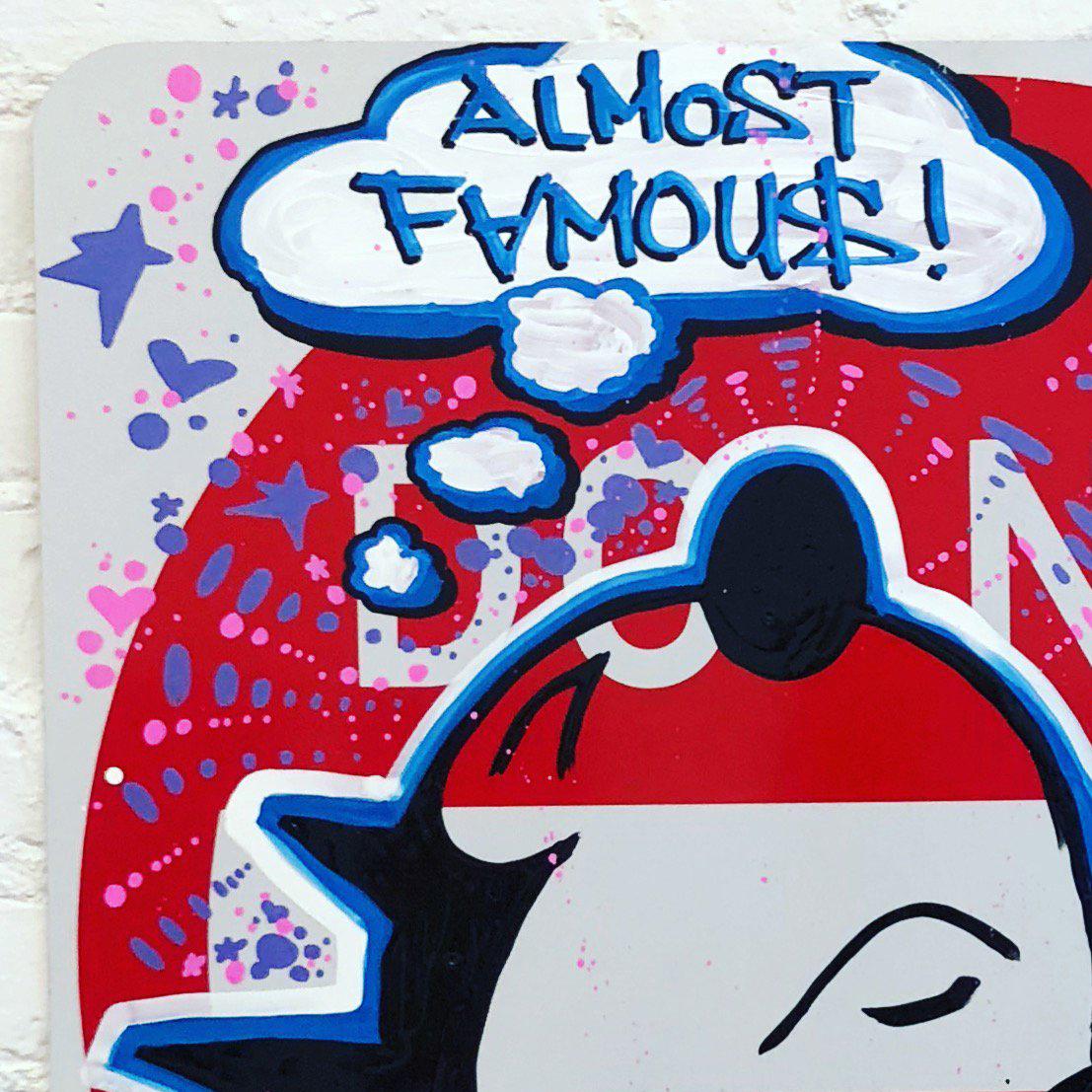 Almost Famous - Street Art Mixed Media Art by Quik