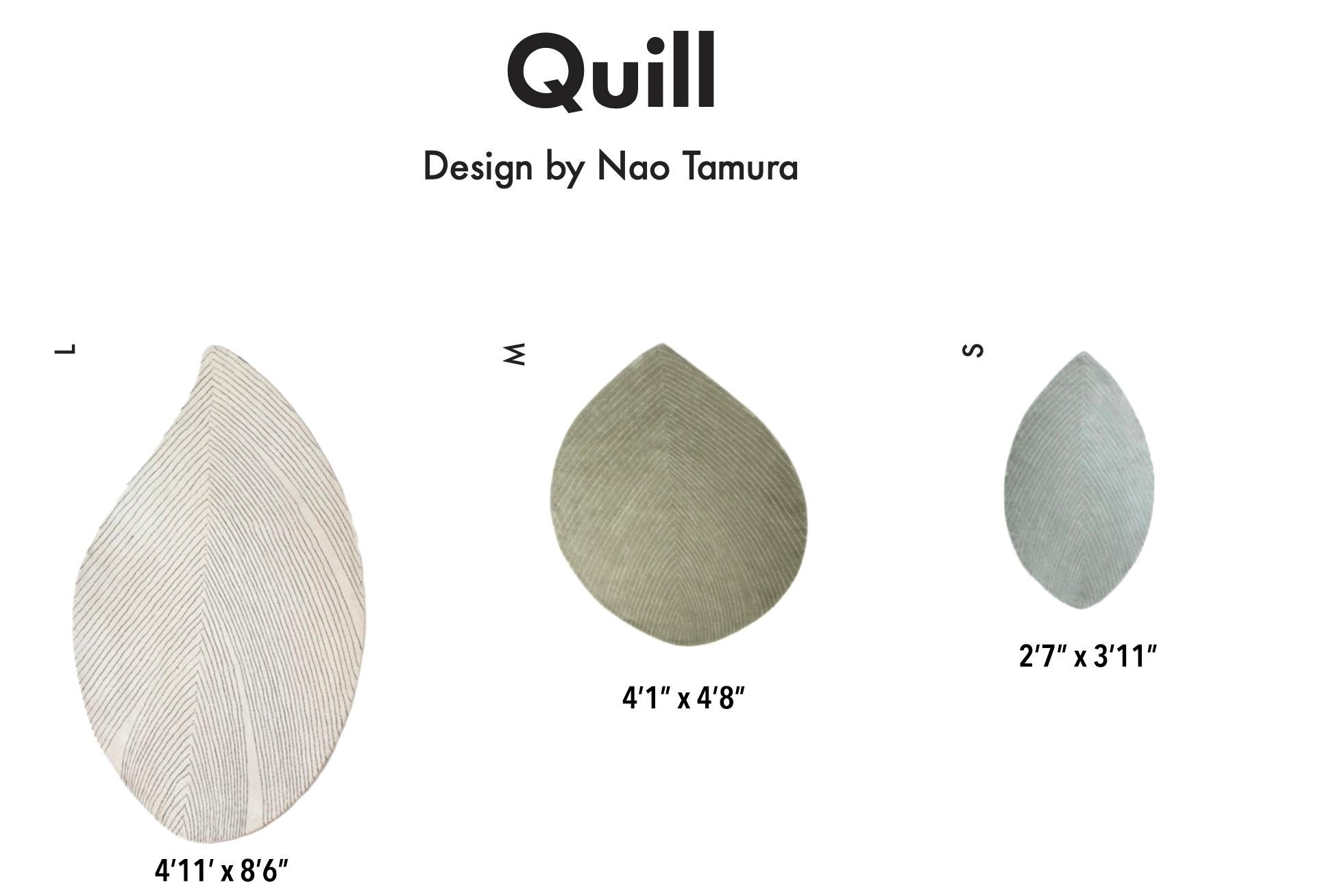 „Quill M“-Teppich von Nao Tamura für Nanimarquina im Angebot 3