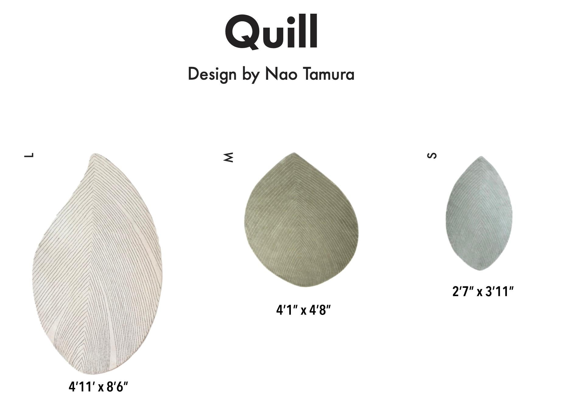 „Quill S“-Teppich von Nao Tamura für Nanimarquina im Angebot 1