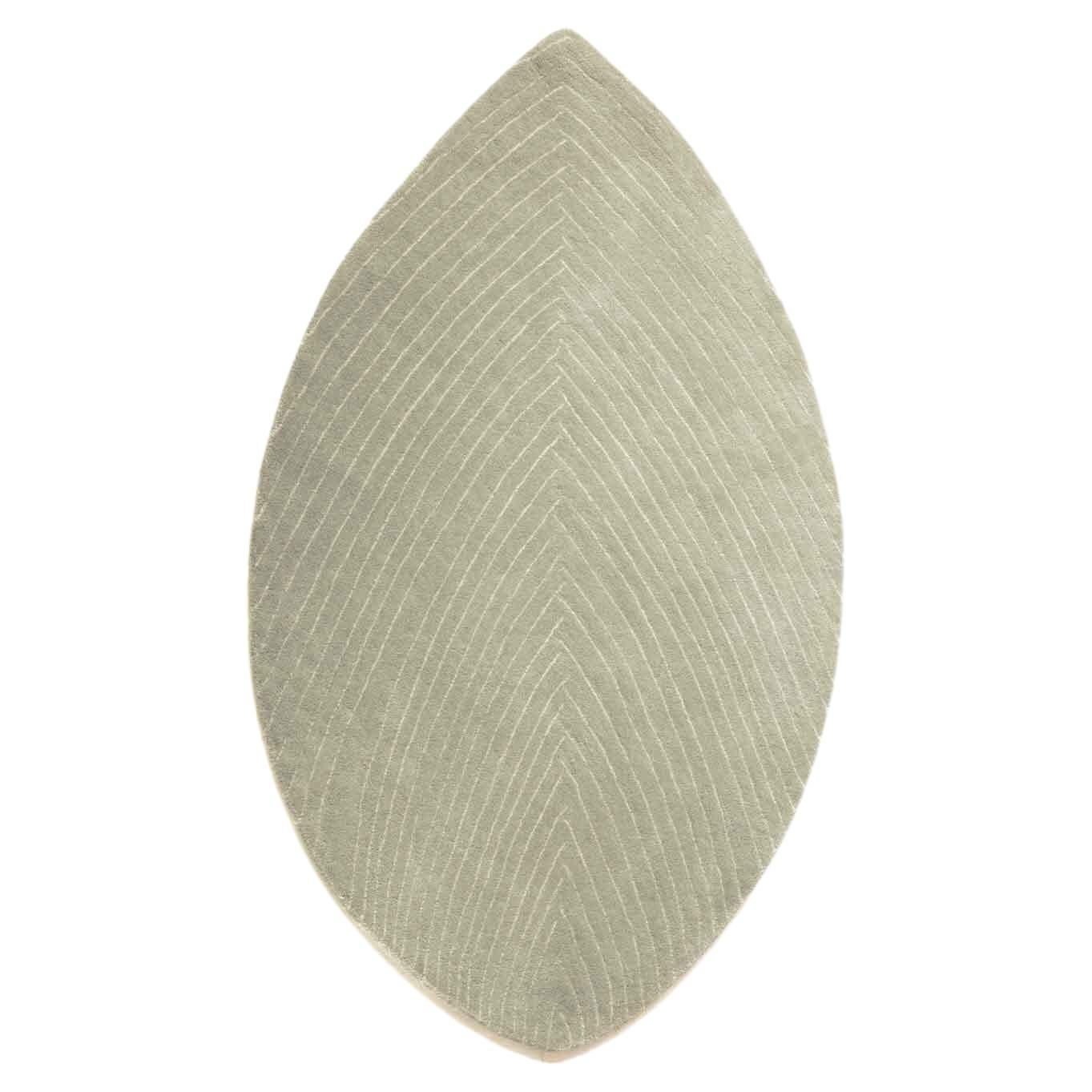 Quill Small Light Gray Hand-Tufted Rug Nao Tamura in Stock