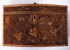 Quillwork Tea Caddy