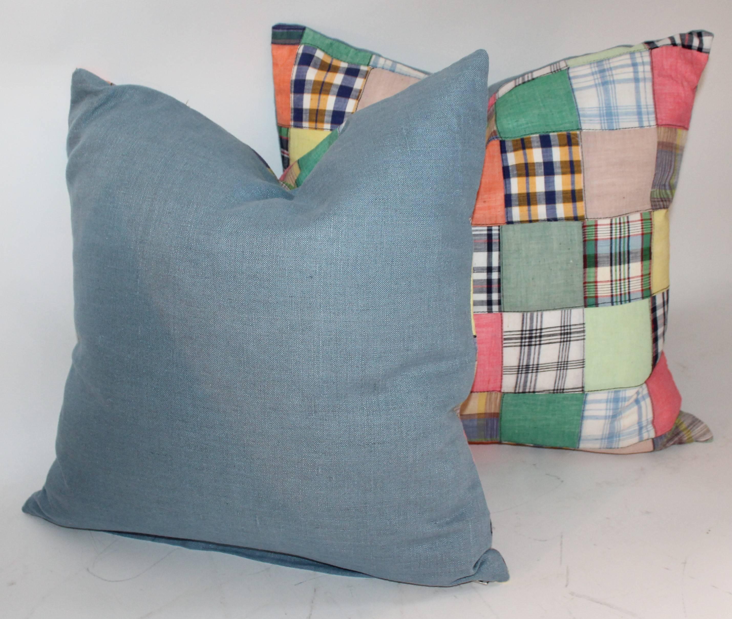 Quilt Patch Pillows / Collection of Four 1