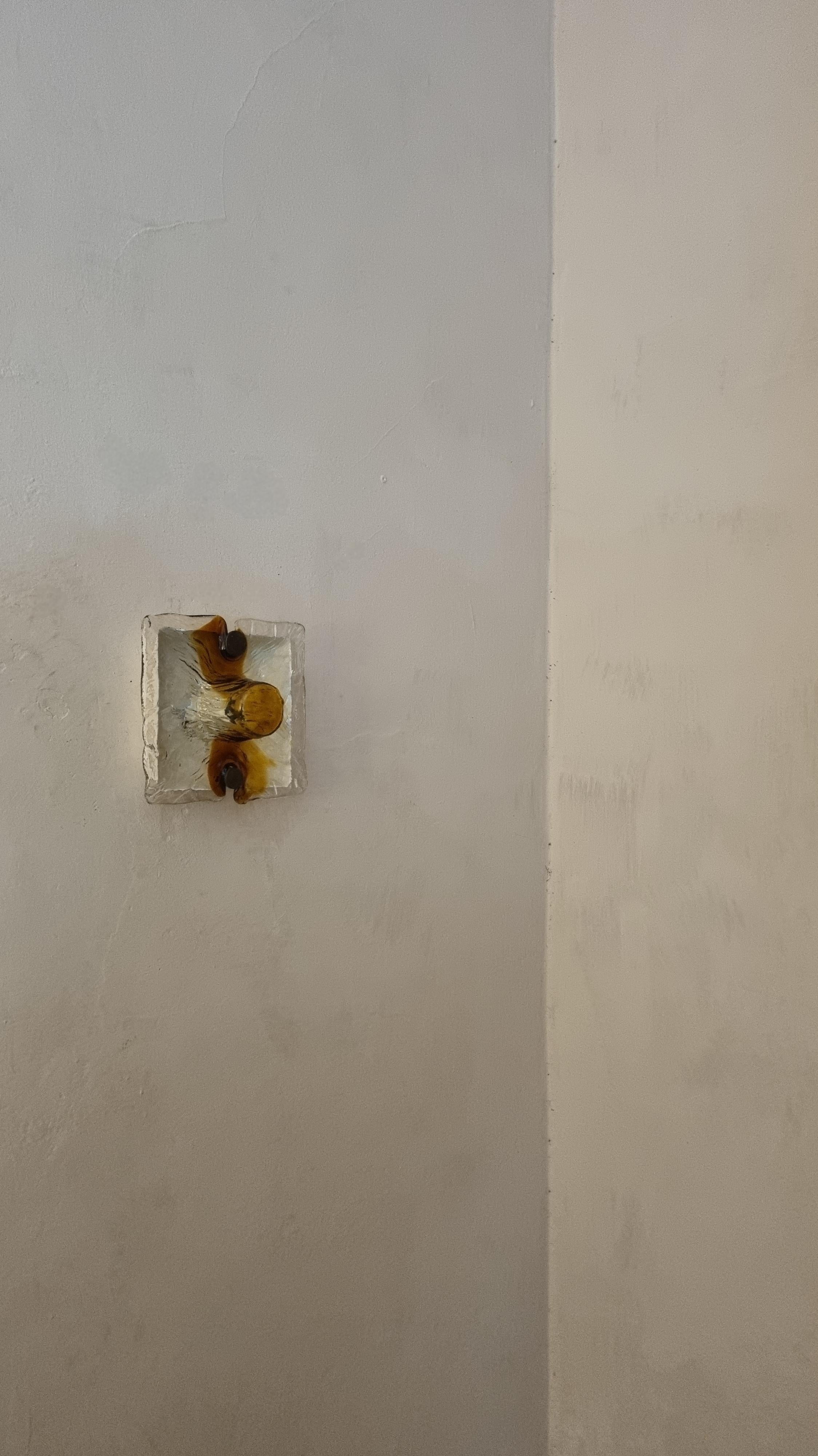 Quilt wall sconces designed by Toni Zuccheri for Venini 1970 In condizioni buone in vendita a Arezzo, Italy