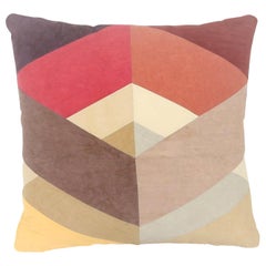 Quilted American Heritage Handmade Autumnal Throw Pillow
