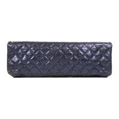 Quilted Glazed Calfskin Reissue 2.55 East West Single Flap EXTRA WIDE 13" (cuir de veau glacé matelassé Reissue 2.55 East West Single Flap)