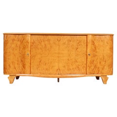 Quilted Maple Sideboard, circa 1940
