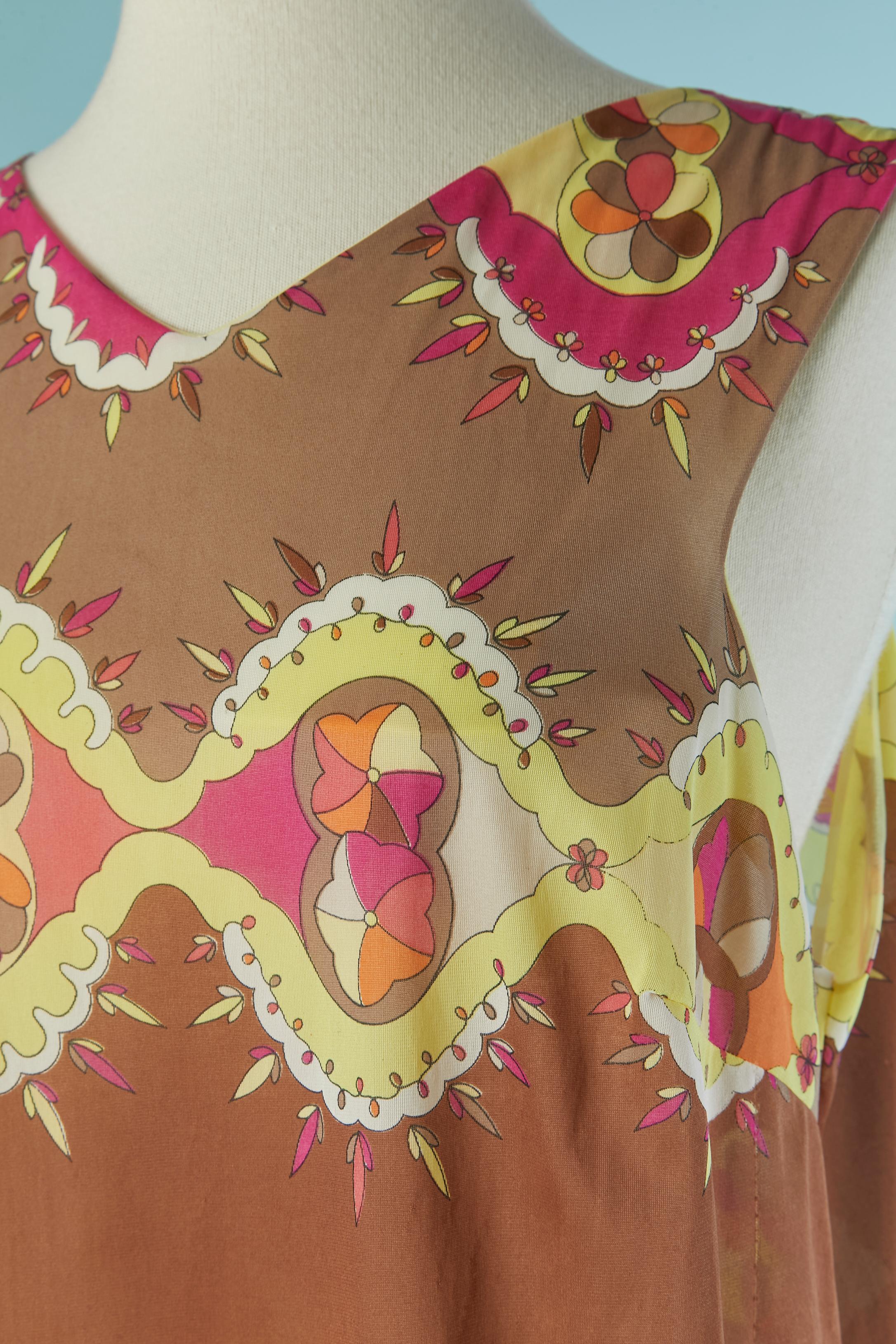 Accappatoio e abito da notte in nylon trapuntato Emilio Pucci in vendita 7