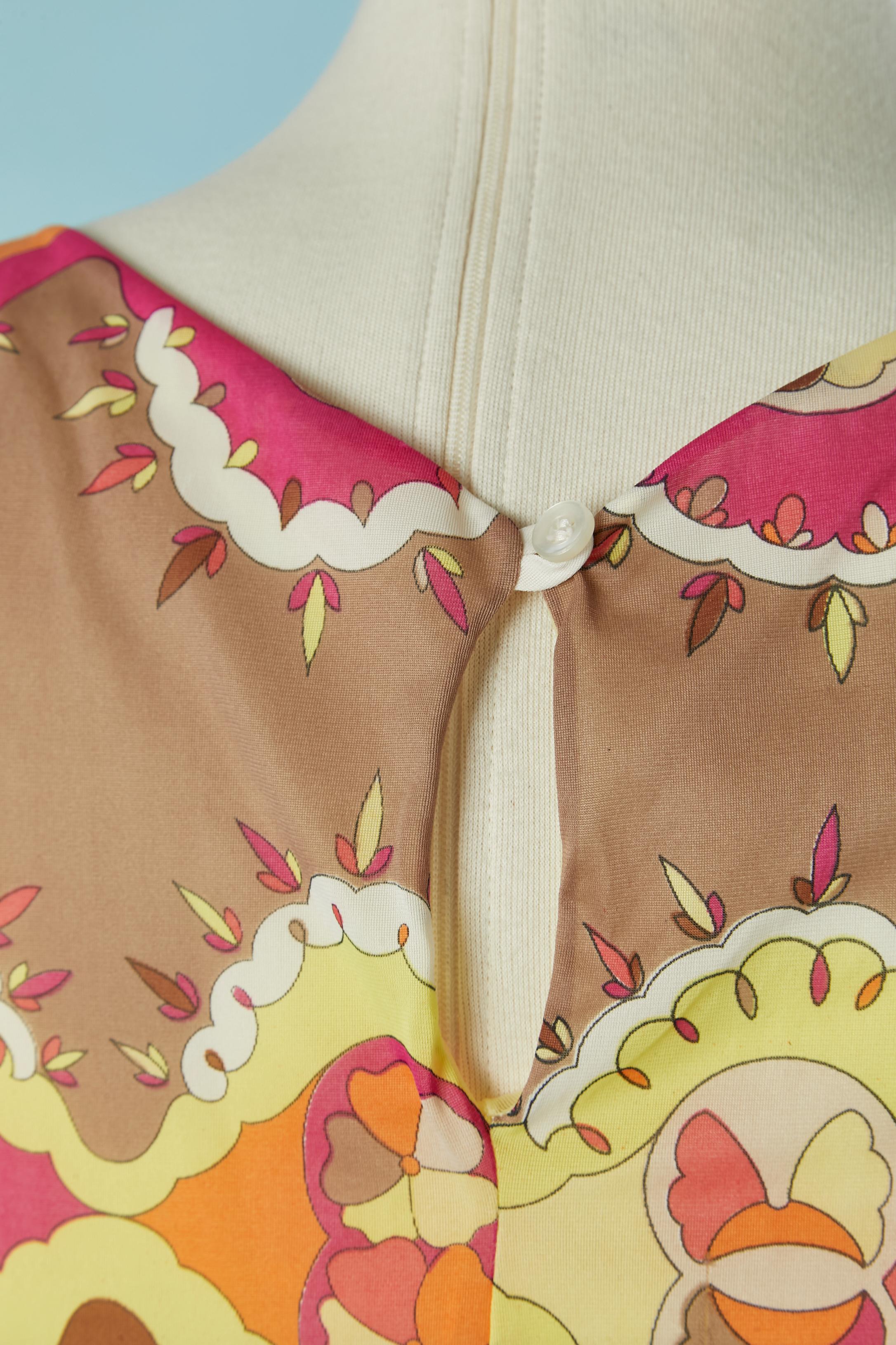 Accappatoio e abito da notte in nylon trapuntato Emilio Pucci in vendita 11