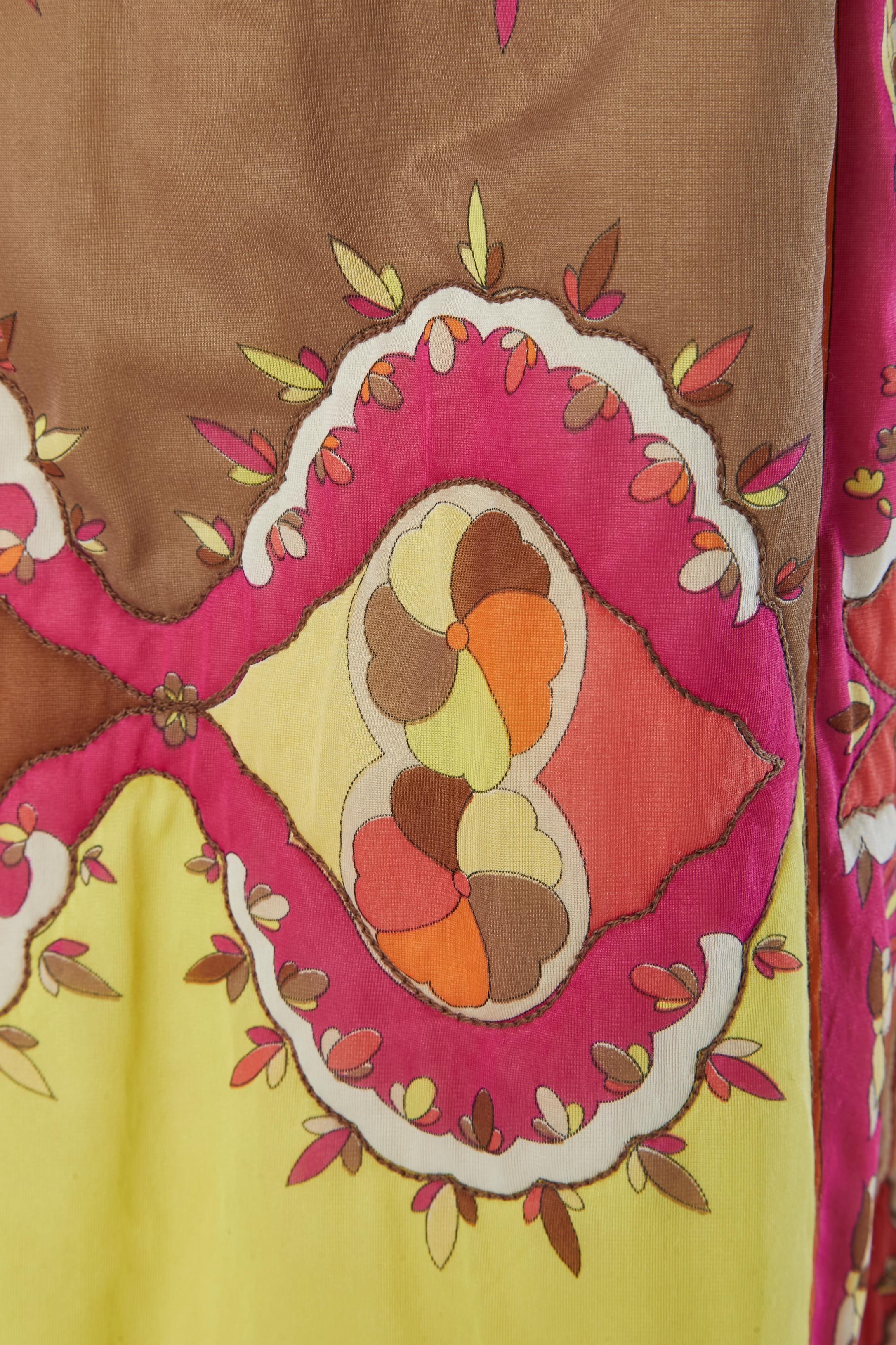 Donna Accappatoio e abito da notte in nylon trapuntato Emilio Pucci in vendita