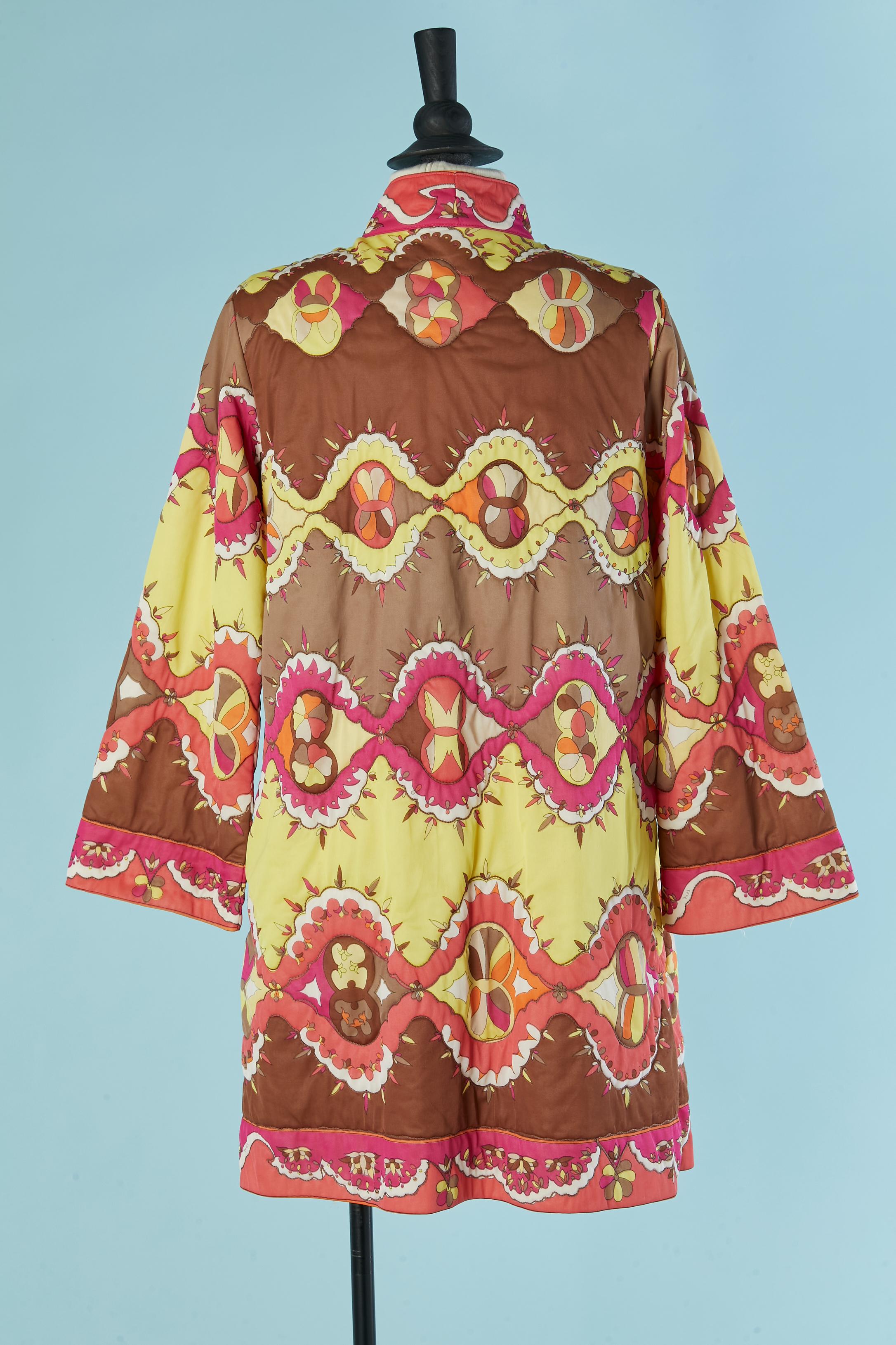 Accappatoio e abito da notte in nylon trapuntato Emilio Pucci in vendita 2
