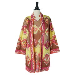 Quilted Nylon robe and night dress ensemble Emilio PUCCI