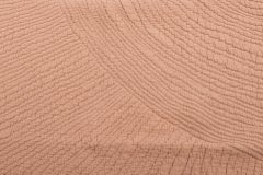 Quilted Taupefarbene Baumwolle  Bettweide oder Bettteppich 
