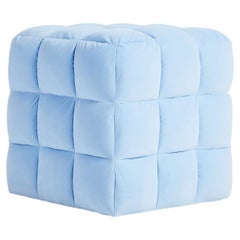 Quilted, Upholstered Footstool