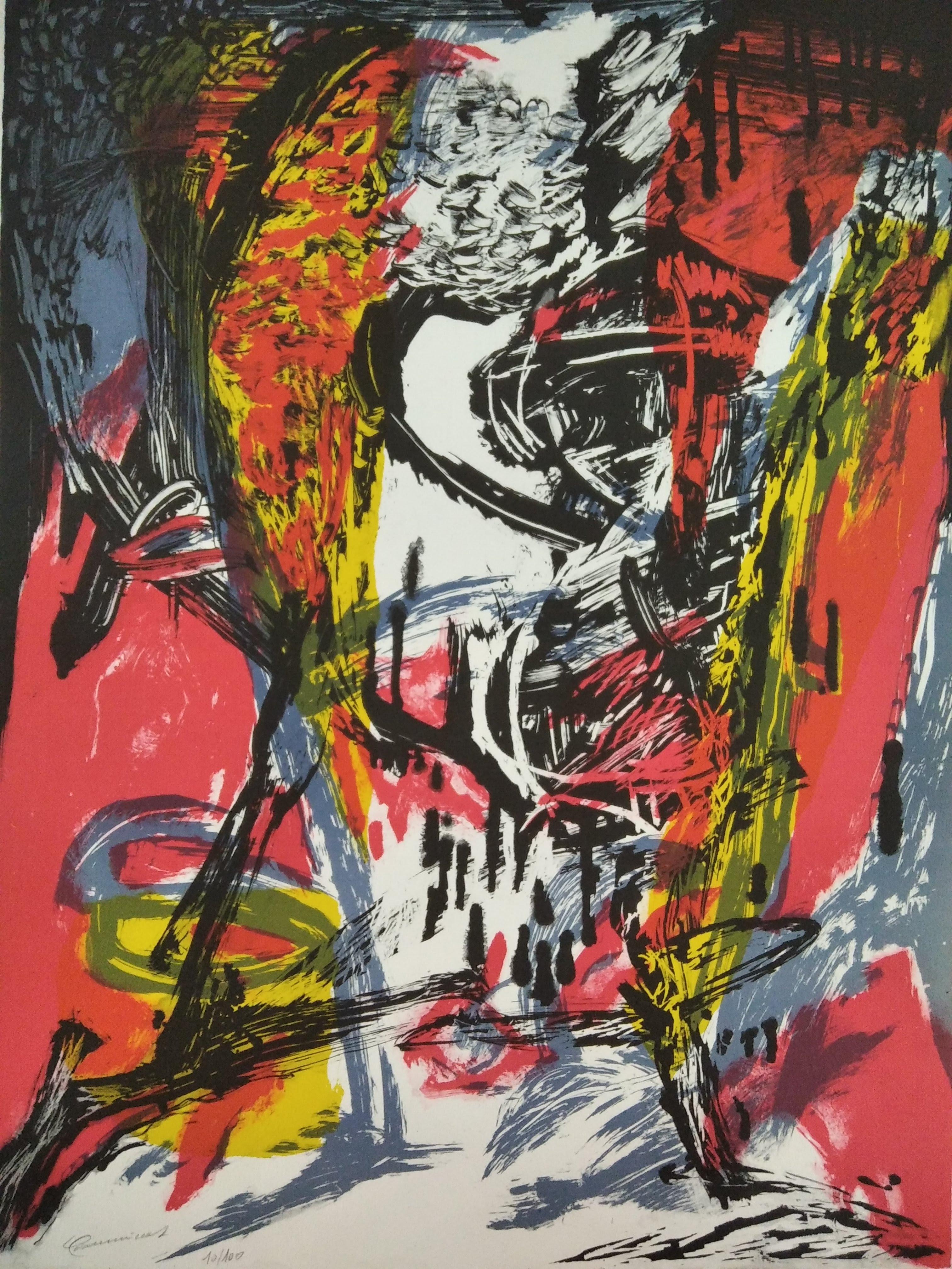 Abstract Painting di Quim Corominas - Senza titolo
