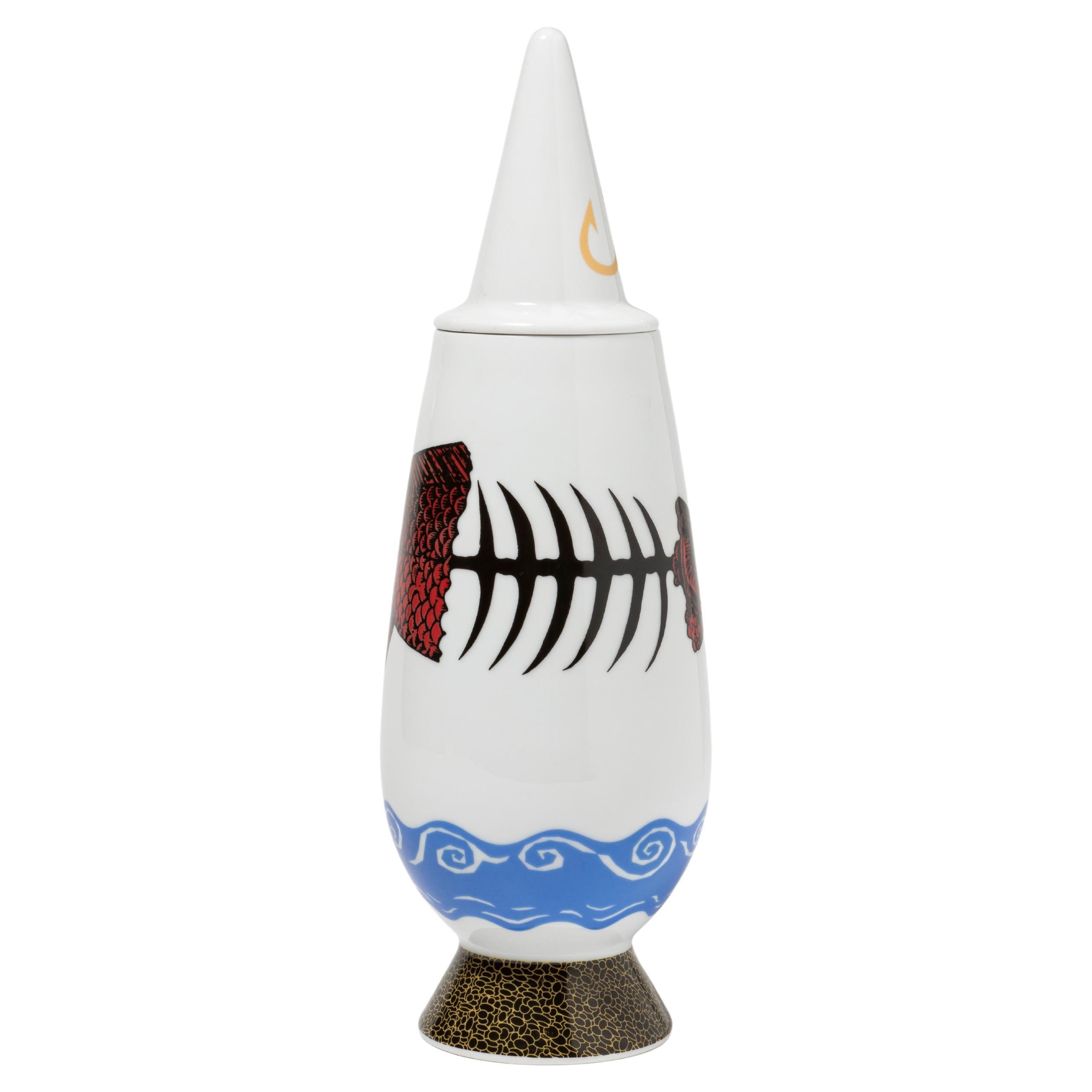 Quim Larrea, Vase 48 of One Hundred Authors by Alessandro Mendini for Alessi