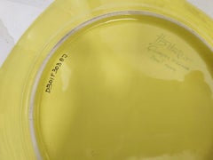 Quimper Faience Set of 4 Dinner Plates France C1980