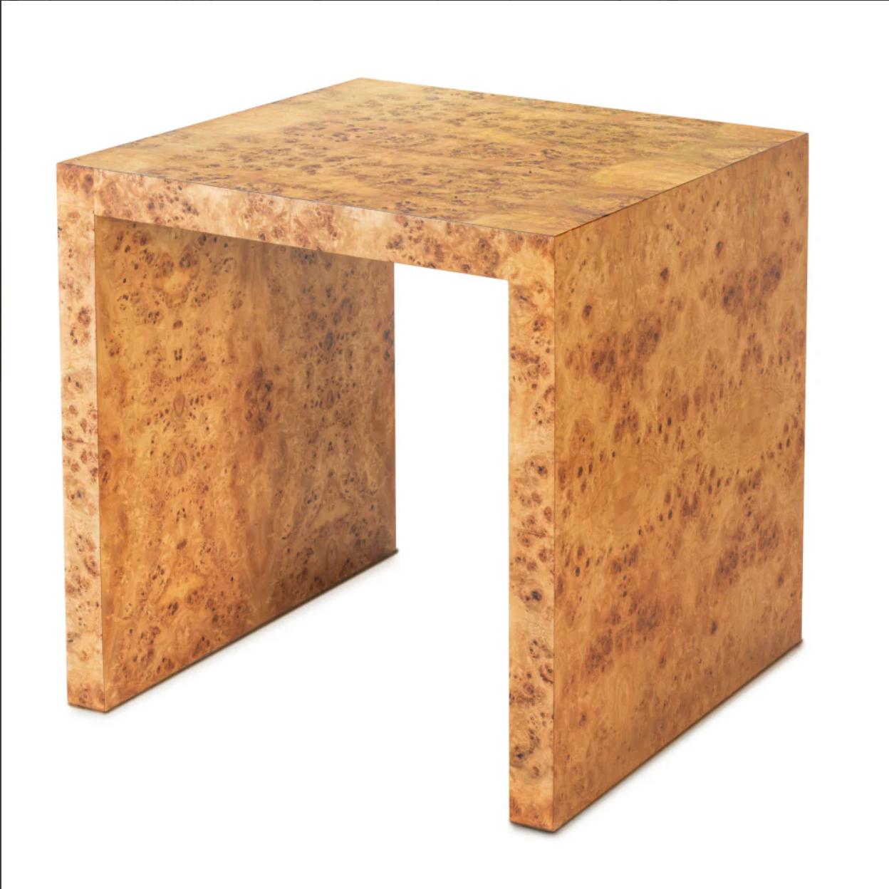 Philippine Quincy Burl End Table