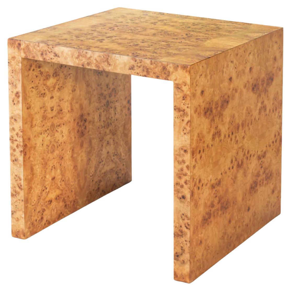 Quincy Burl End Table