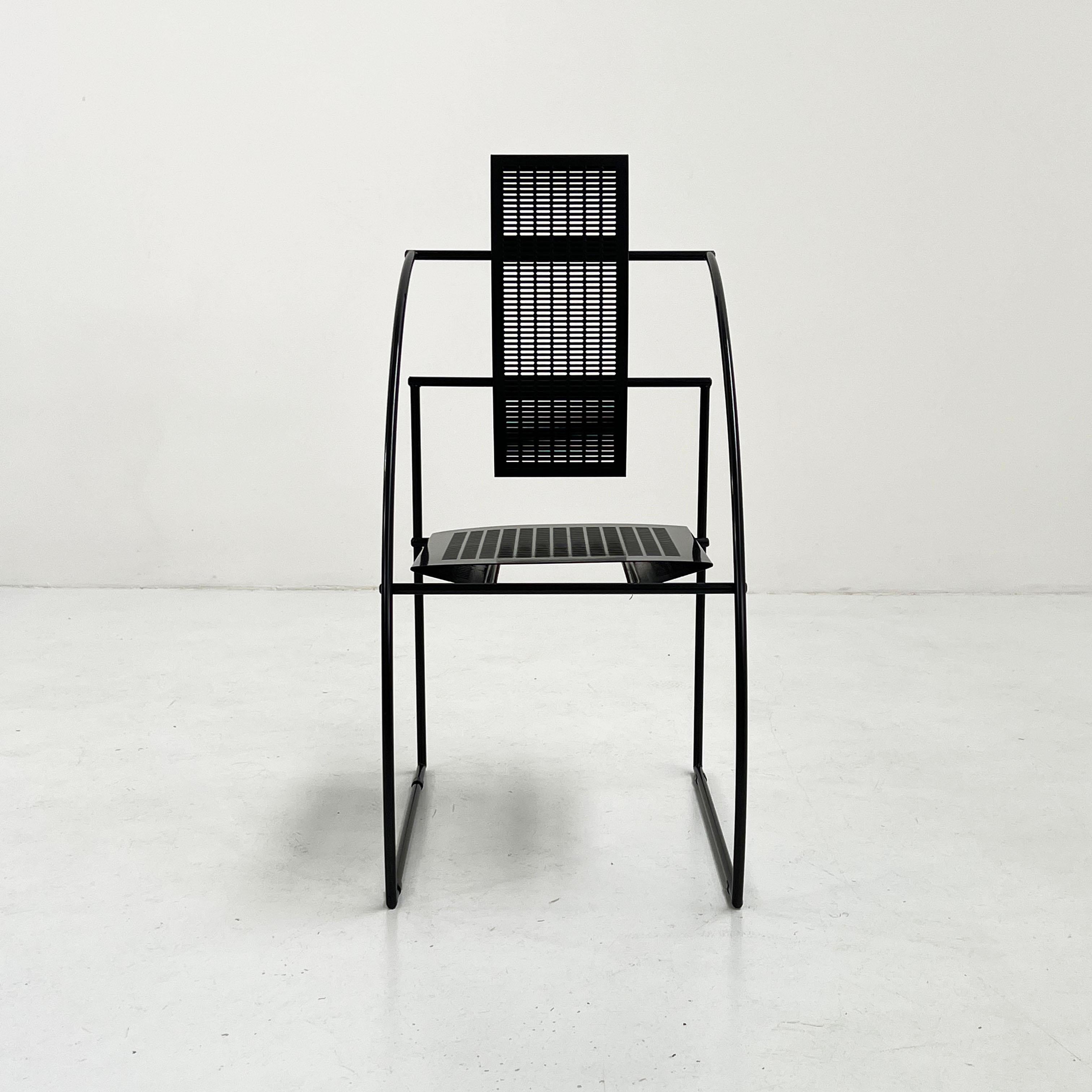 Italian Quinta Chair by Mario Botta for Alias, 1980s For Sale
