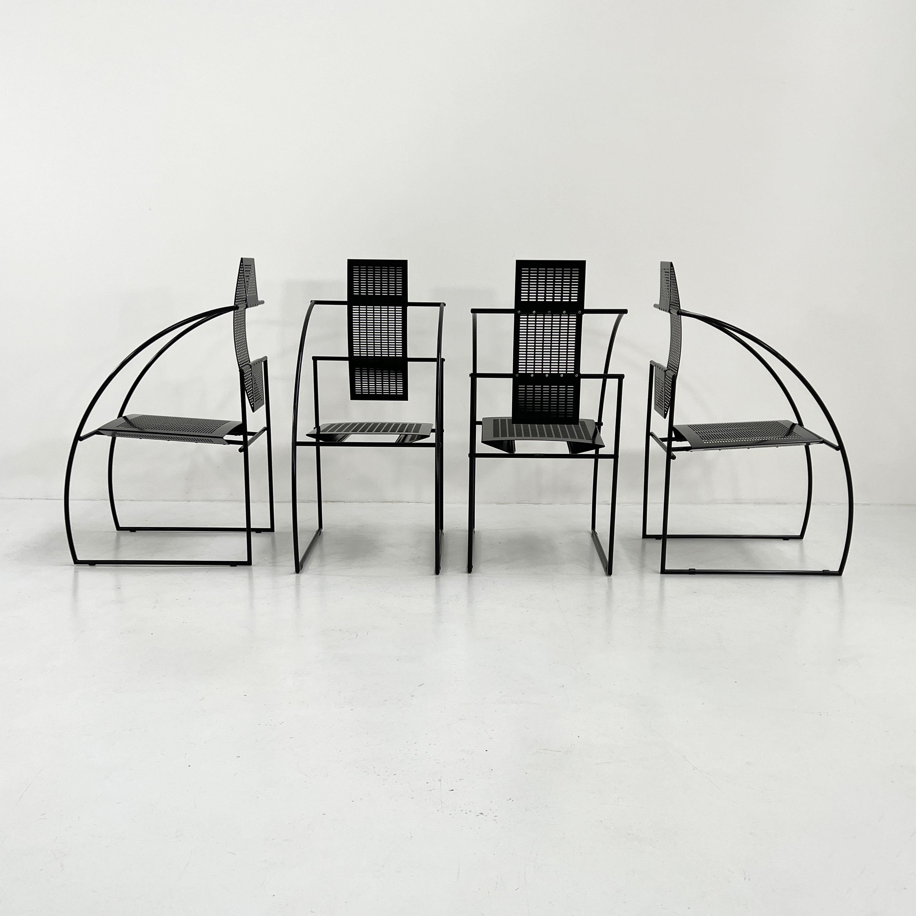Quinta Chair by Mario Botta for Alias, 1980s In Good Condition For Sale In Ixelles, Bruxelles