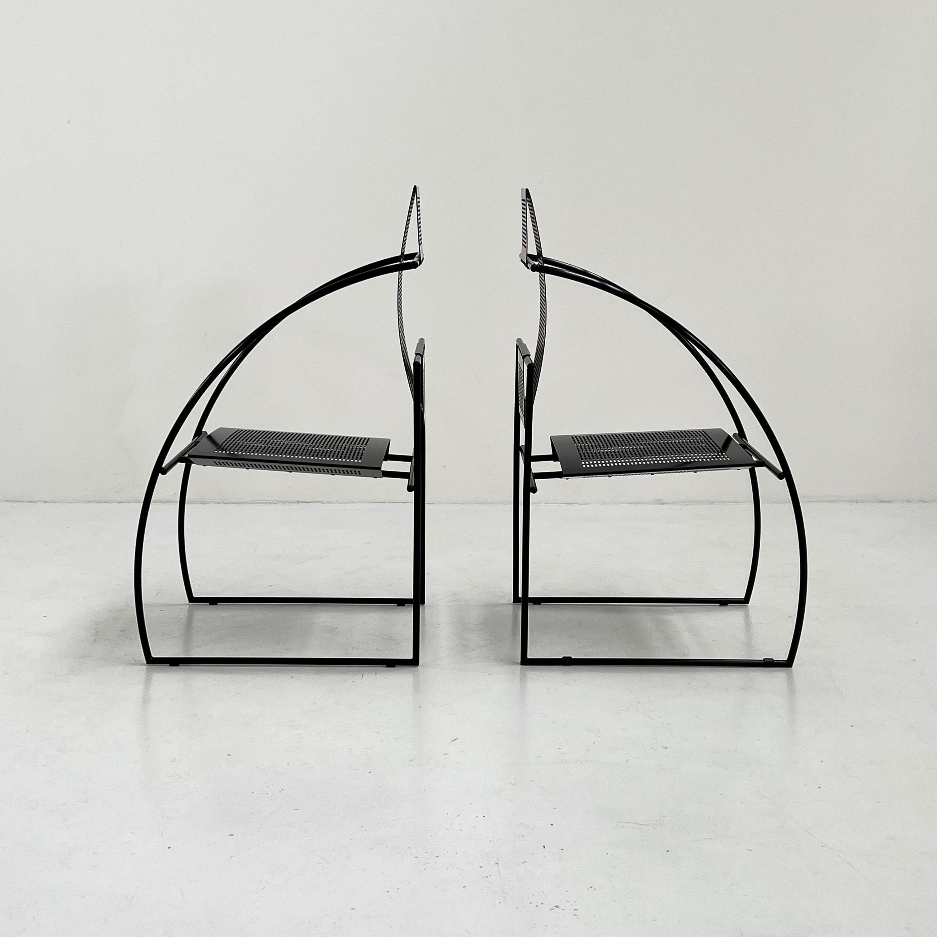 Late 20th Century Quinta Chair by Mario Botta for Alias, 1980s For Sale