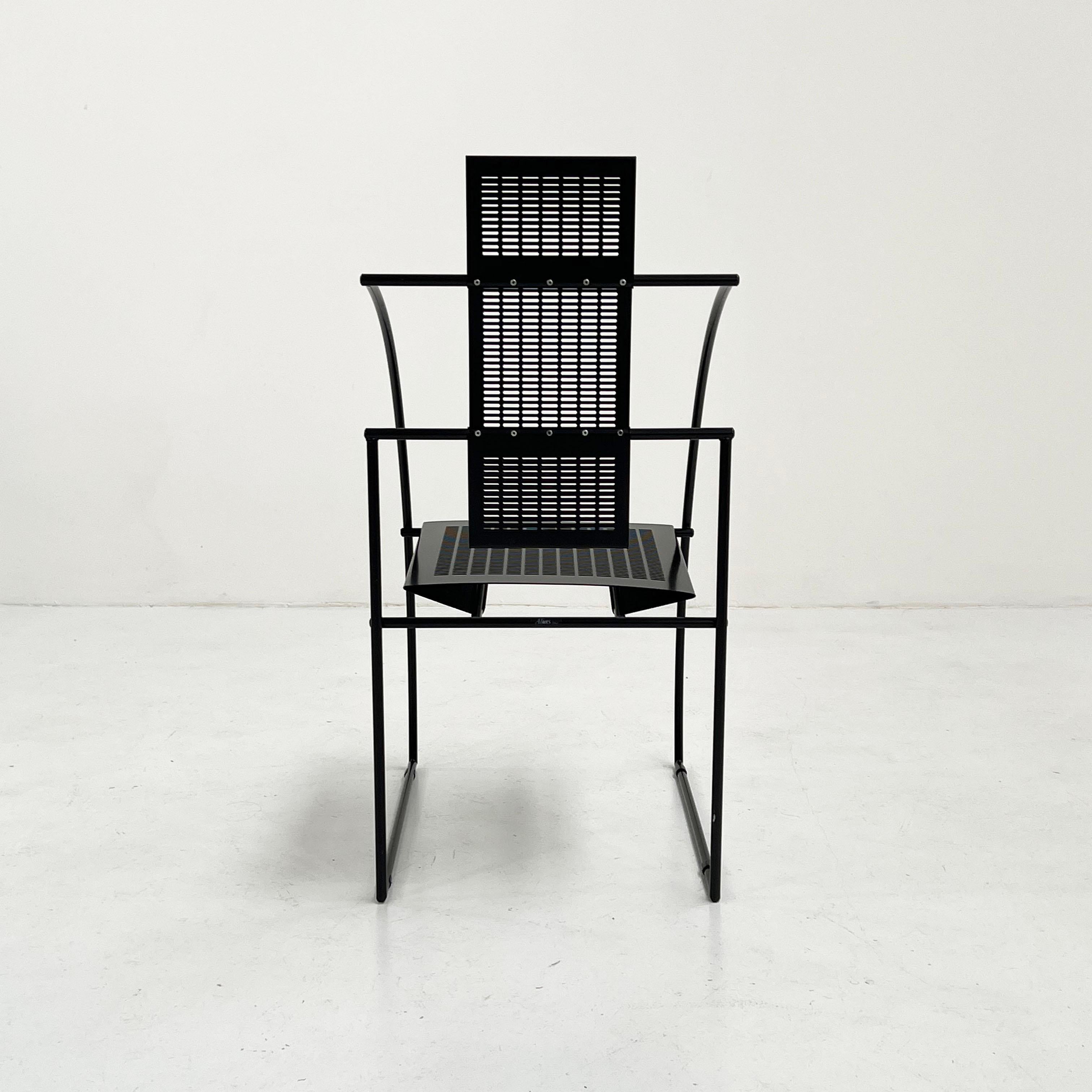 Quinta Chair by Mario Botta for Alias, 1980s For Sale 1