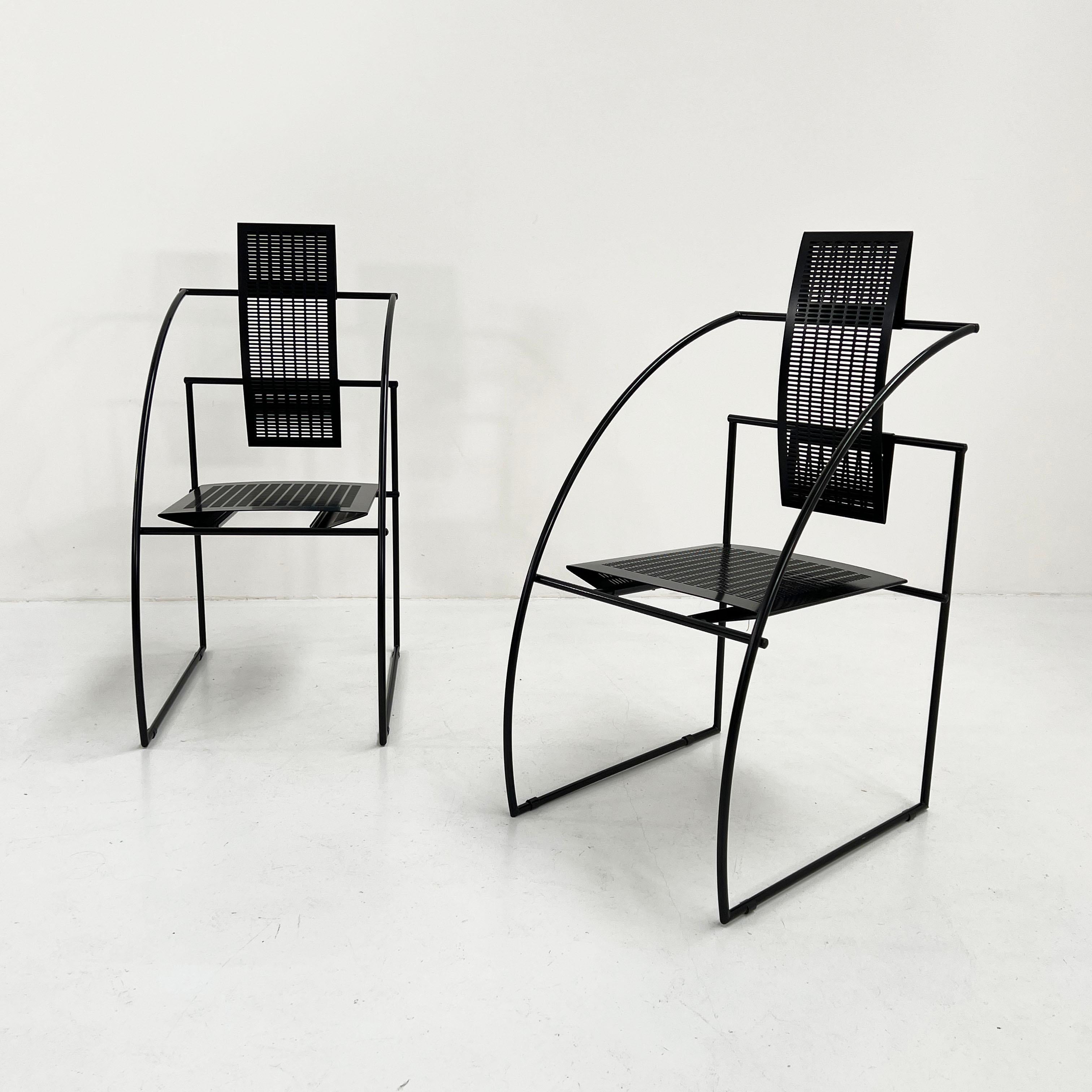 Quinta Chair by Mario Botta for Alias, 1980s For Sale 2