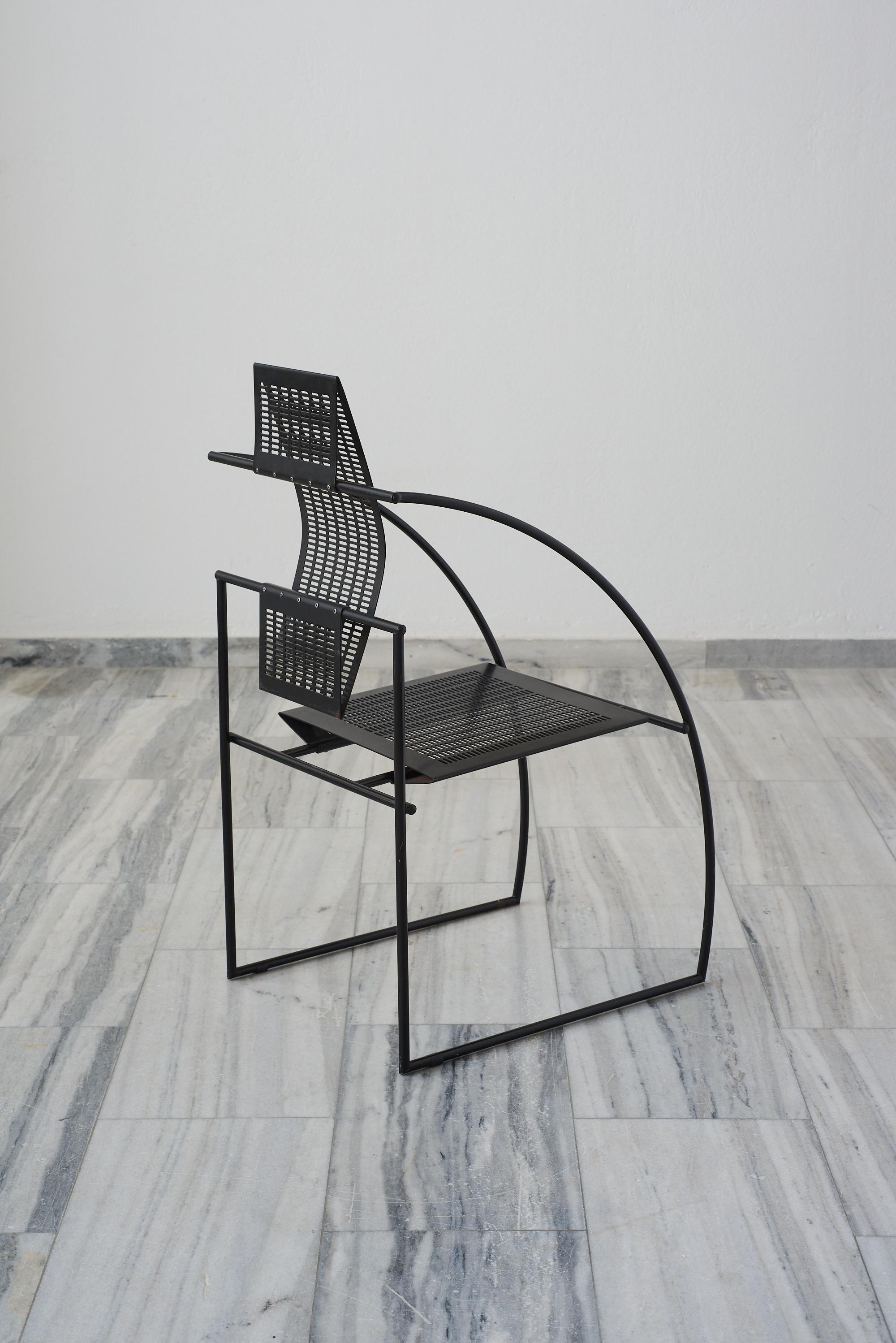 Sedia Quinta di Mario Botta per Alias, 1985. In condizioni buone in vendita a Athens, Attiki