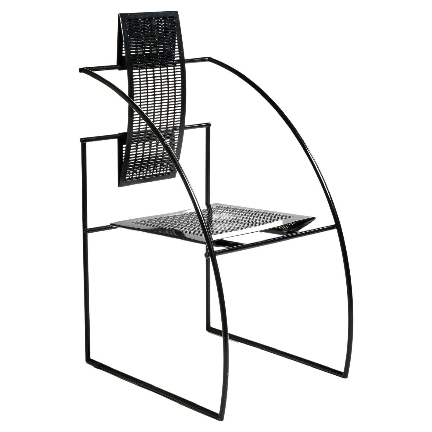 Quinta chair by Mario Botta for Alias, Italy 1984 For Sale