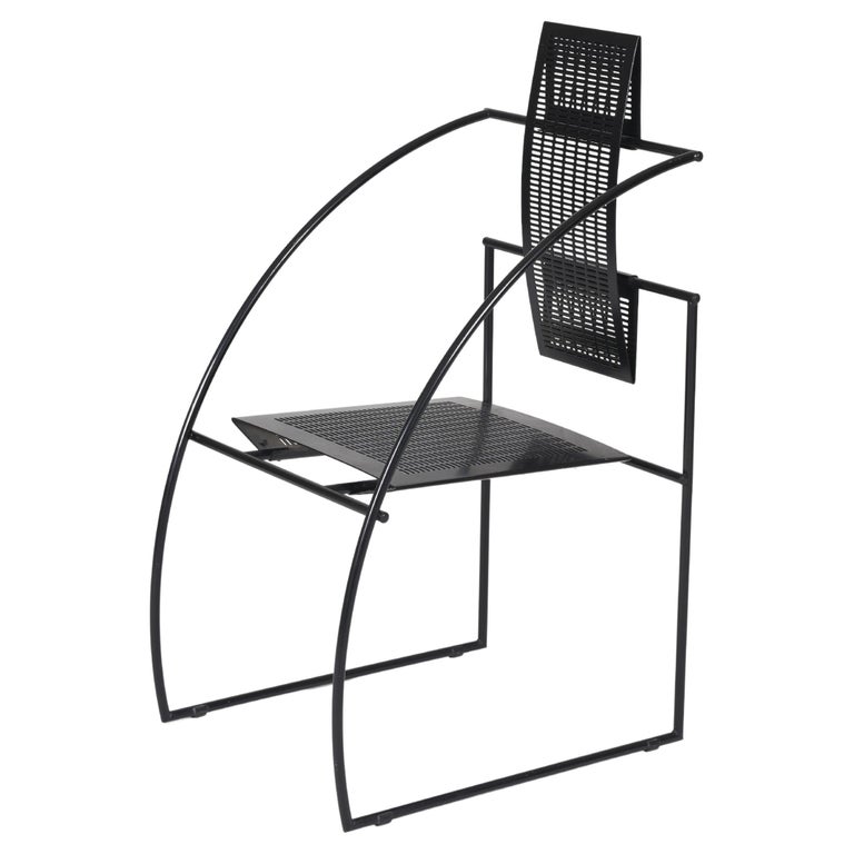 "Quinta" chair Mario Botta for Alias design 1980s For Sale