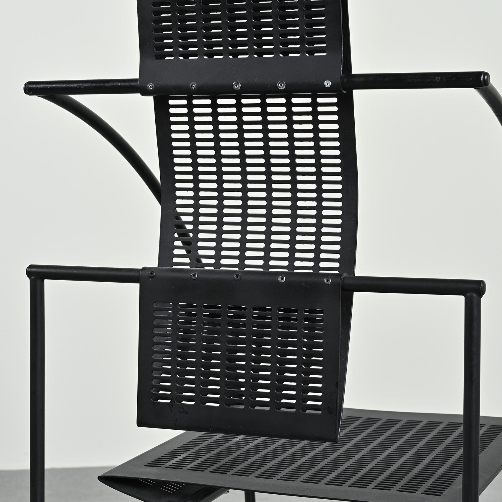 20th Century Quinta Chairs by Mario Botta, Alias Italy ca. 1985
