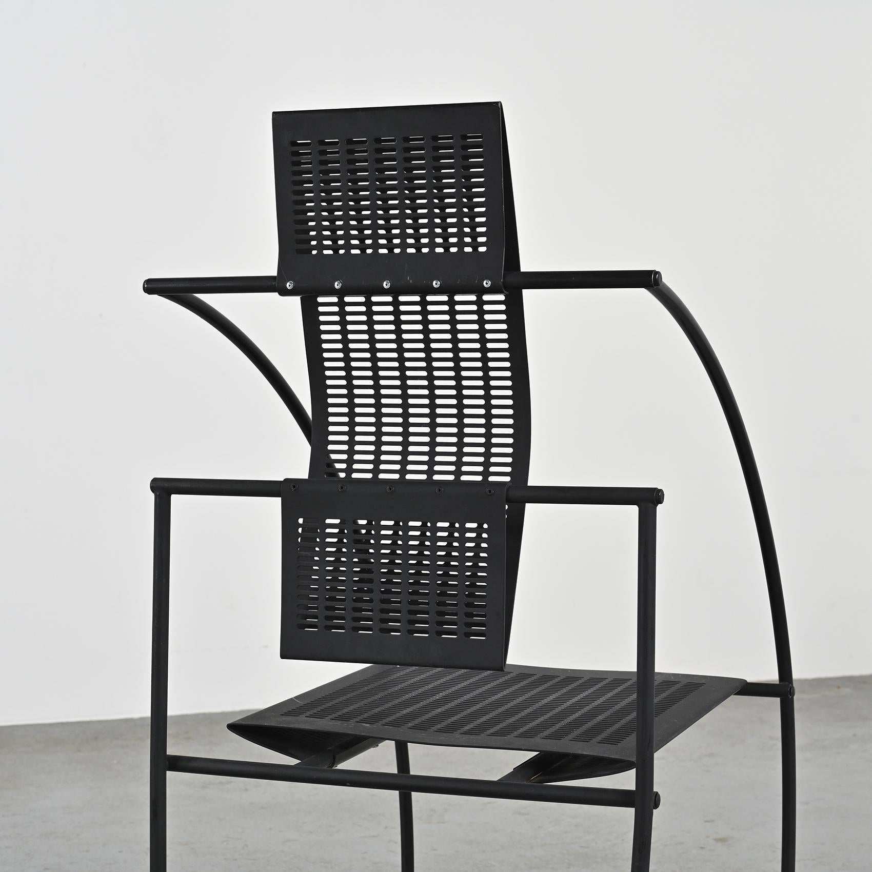 Quinta Chairs by Mario Botta, Alias Italy ca. 1985 1