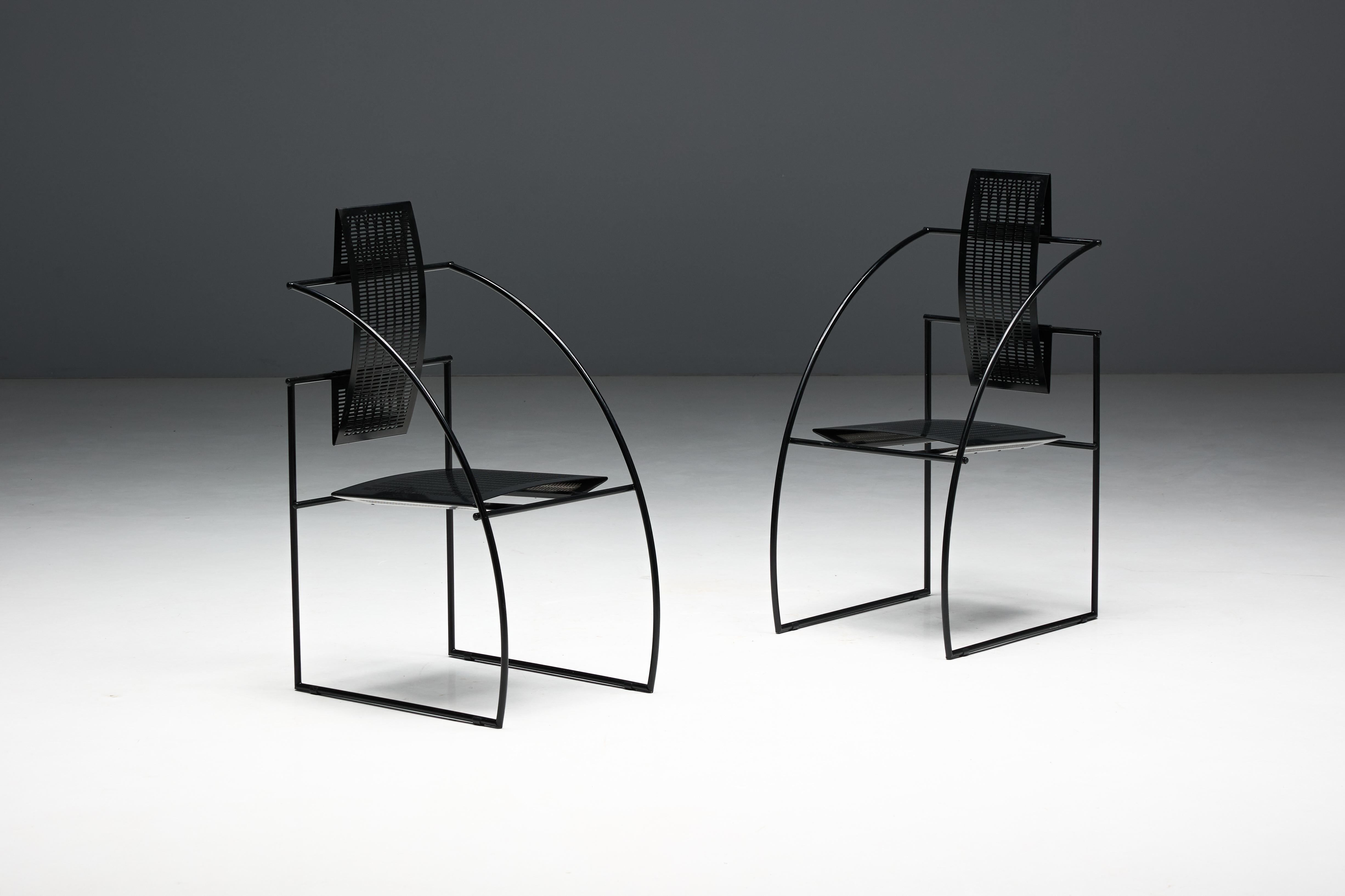 Quinta-Stühle von Mario Botta für Alias, Italien, 1980er Jahre im Angebot 5