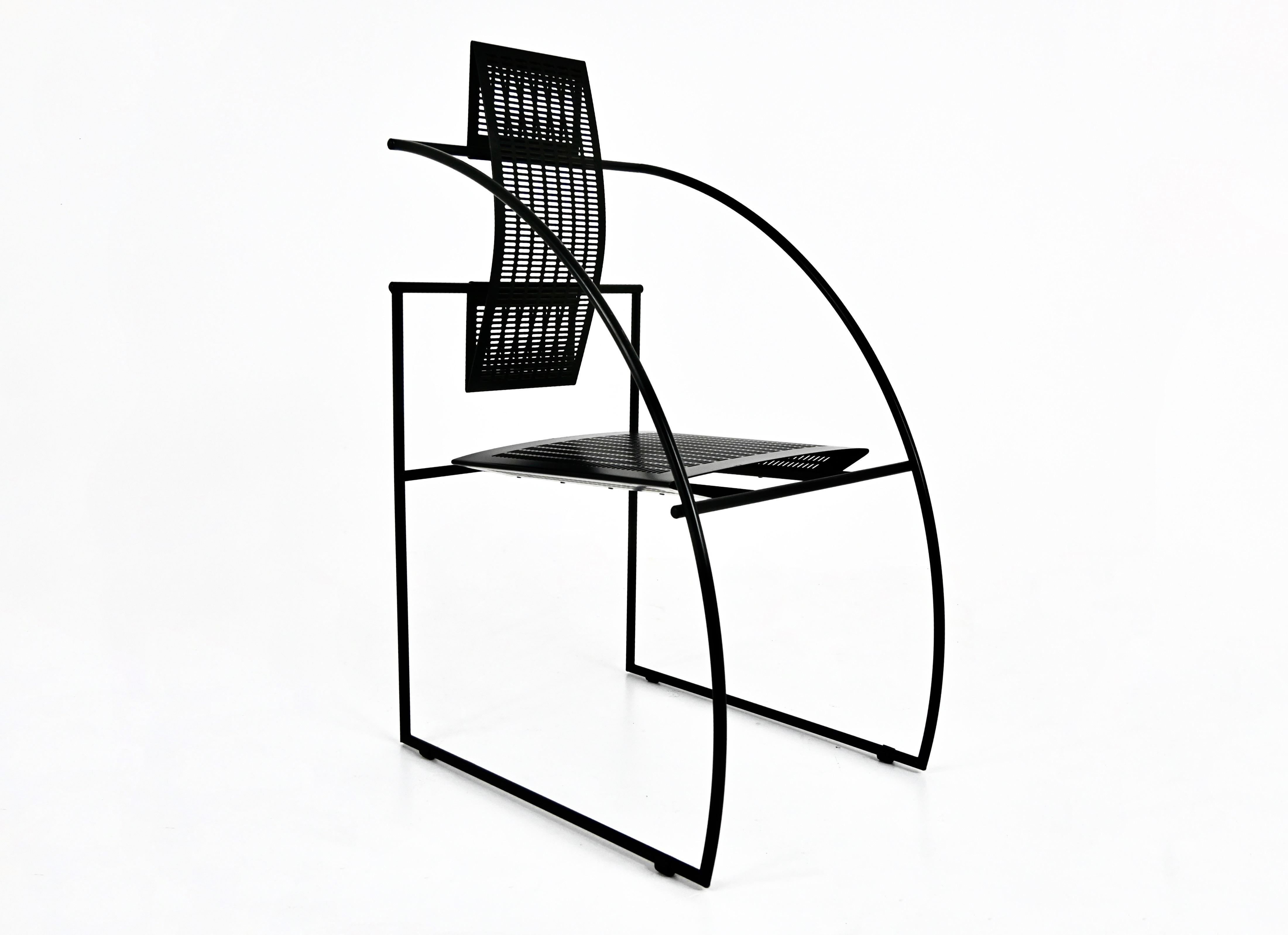 Esszimmerstühle „Quinta“ von Mario Botta für Alias, 1980er Jahre, 8er-Set, Set im Angebot 1