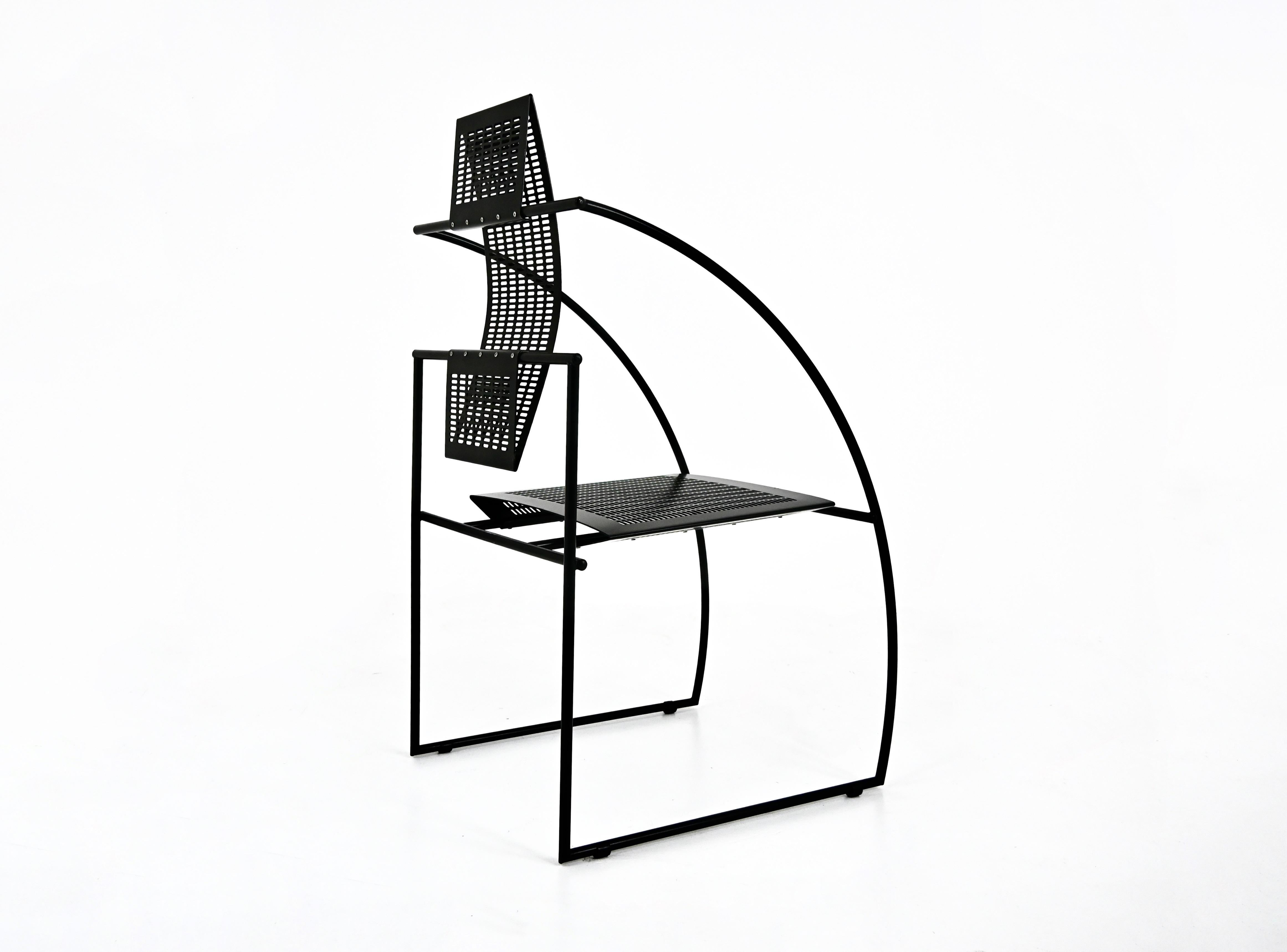 Esszimmerstühle „Quinta“ von Mario Botta für Alias, 1980er Jahre, 8er-Set, Set im Angebot 2