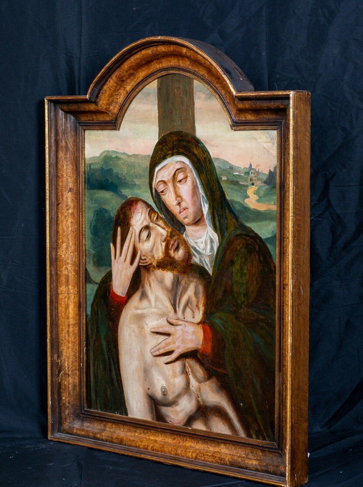 Pieta, 16th Century - Painting by Quinten MASSYS