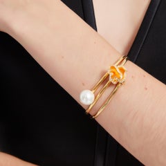 Quintessence Multiple Circle Bangle, Large