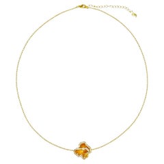 Quintessence single flower choker