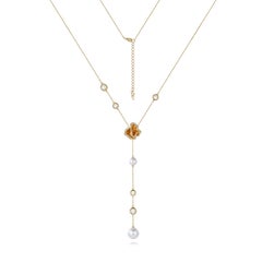 Quintessence Swing Pearl Necklace
