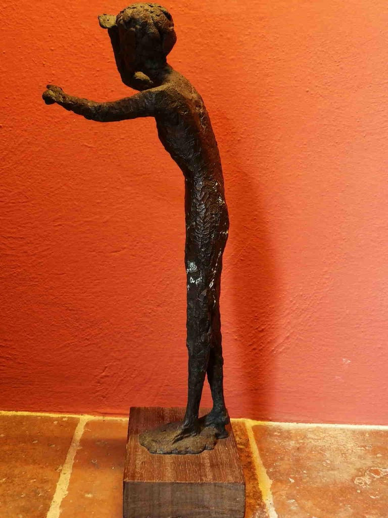 Quinto Martini Female Abstract Bronze Statuette 20th century  For Sale 6